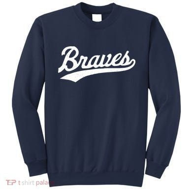Braves Vintage Distressed Sweatshirt