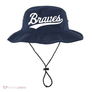 Braves Vintage Distressed Bucket Hat