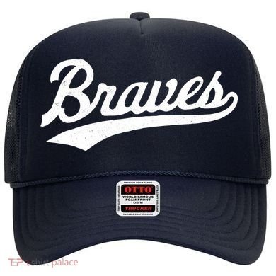 Braves Vintage Distressed Hat