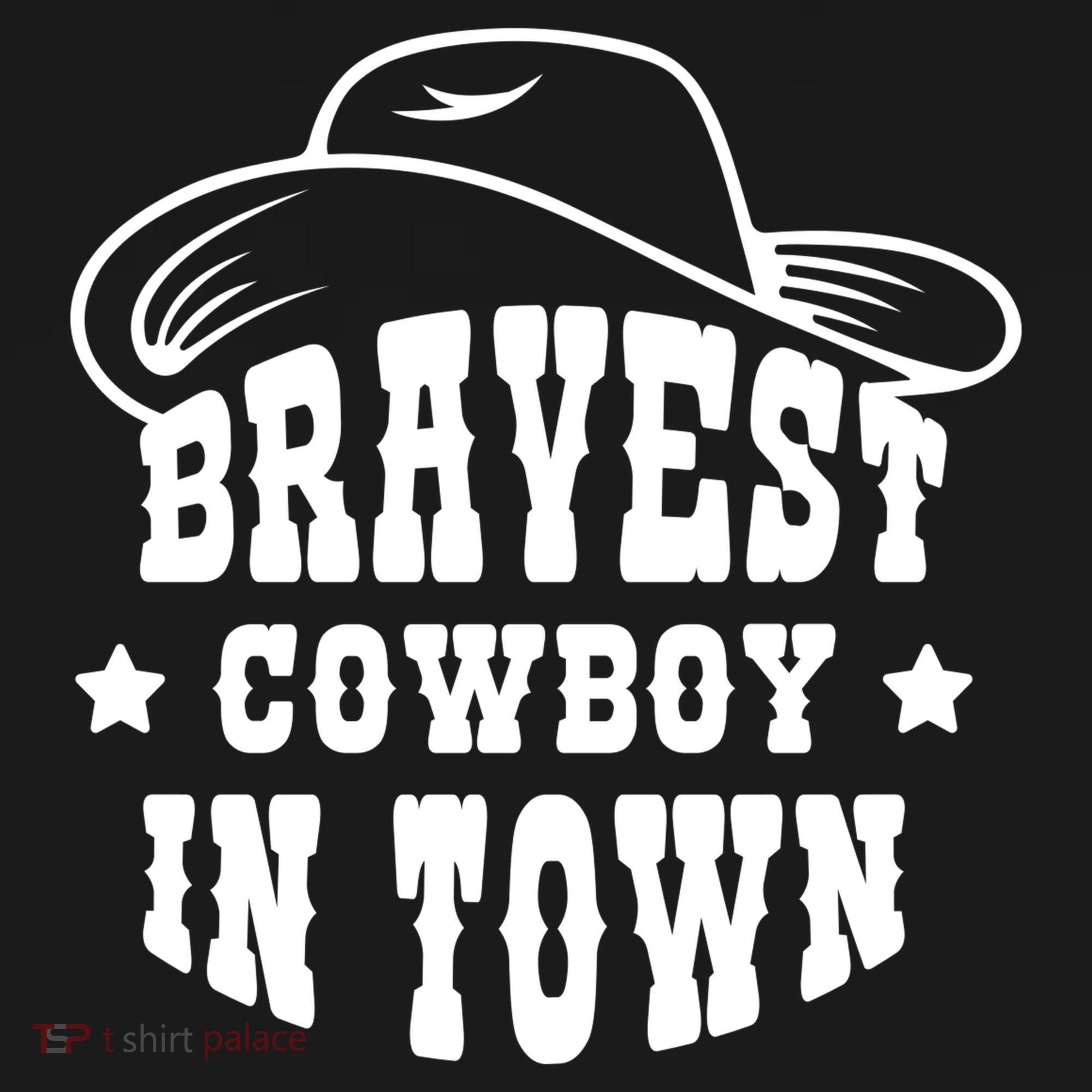 Bravest Cowboy In Town Backpack