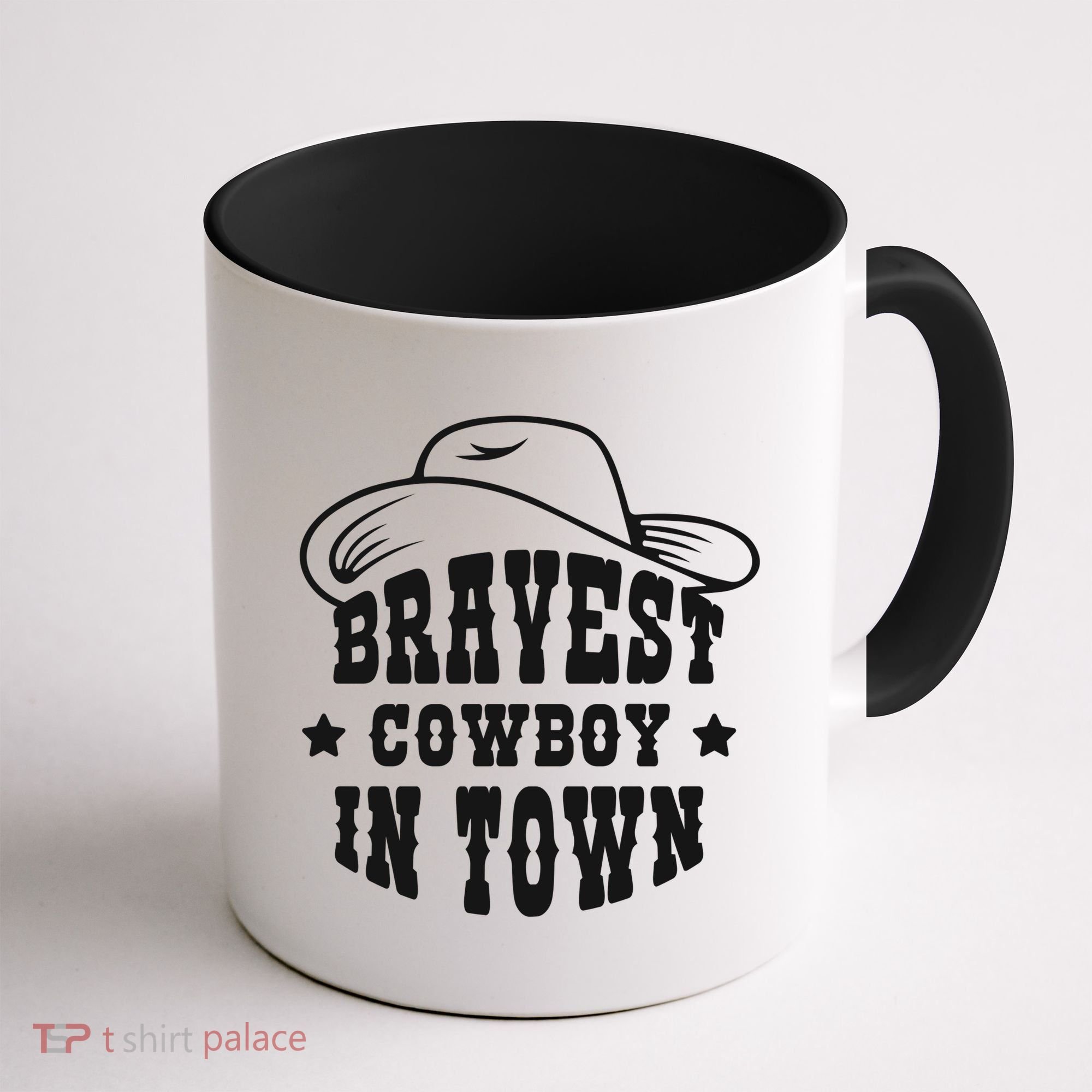 Bravest Cowboy In Town Coffee Mug