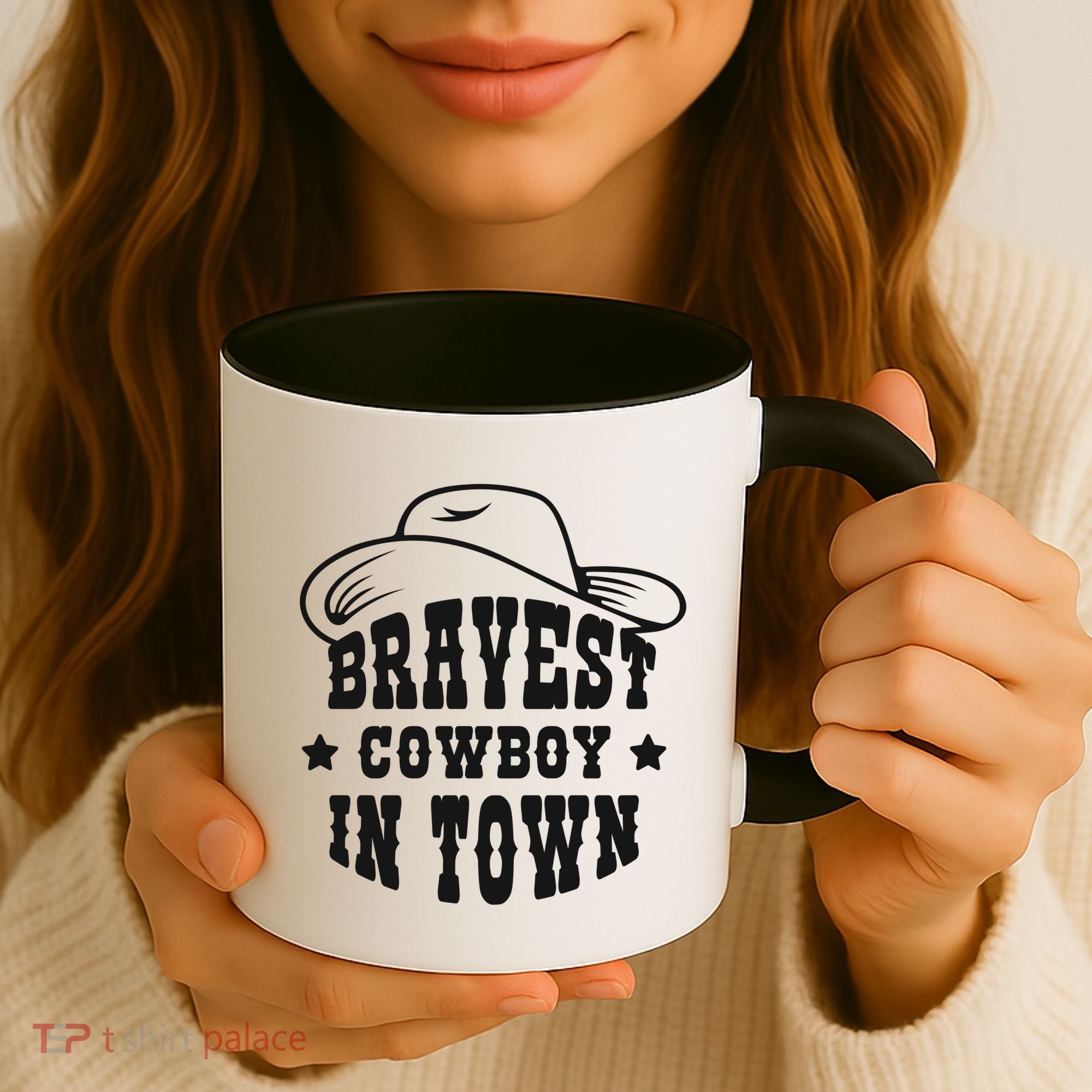 Bravest Cowboy In Town Coffee Mug
