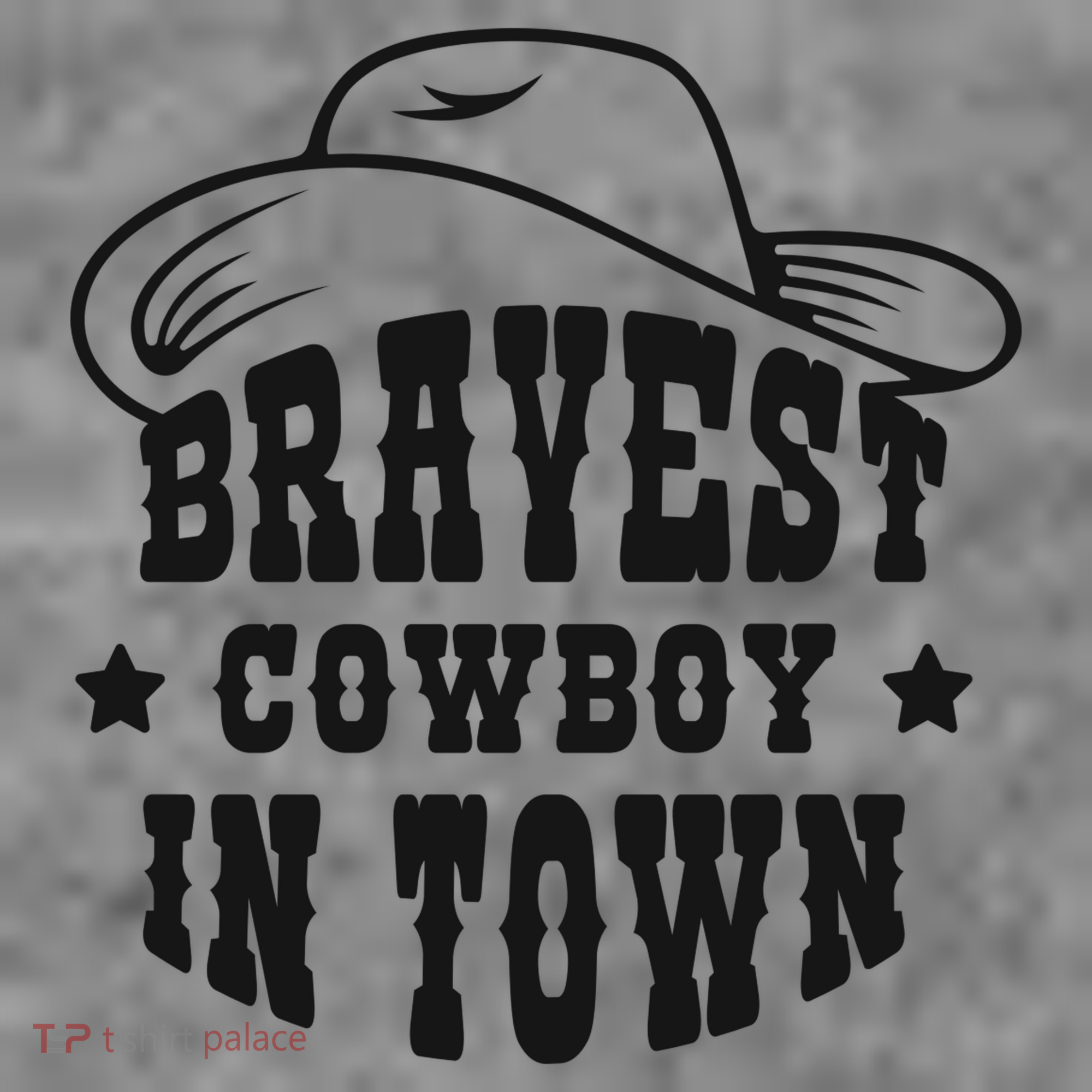 Bravest Cowboy In Town Hoodie