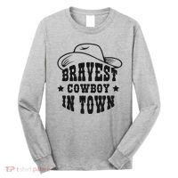 Bravest Cowboy In Town Long Sleeve Shirt thumb 0