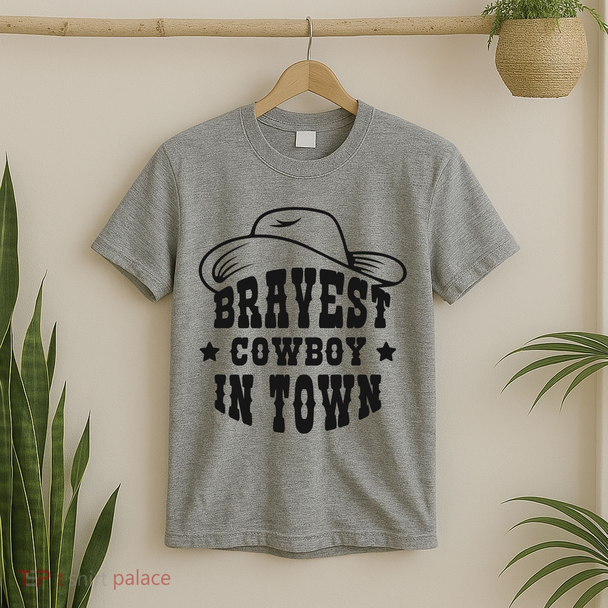 Bravest Cowboy In Town T-Shirt