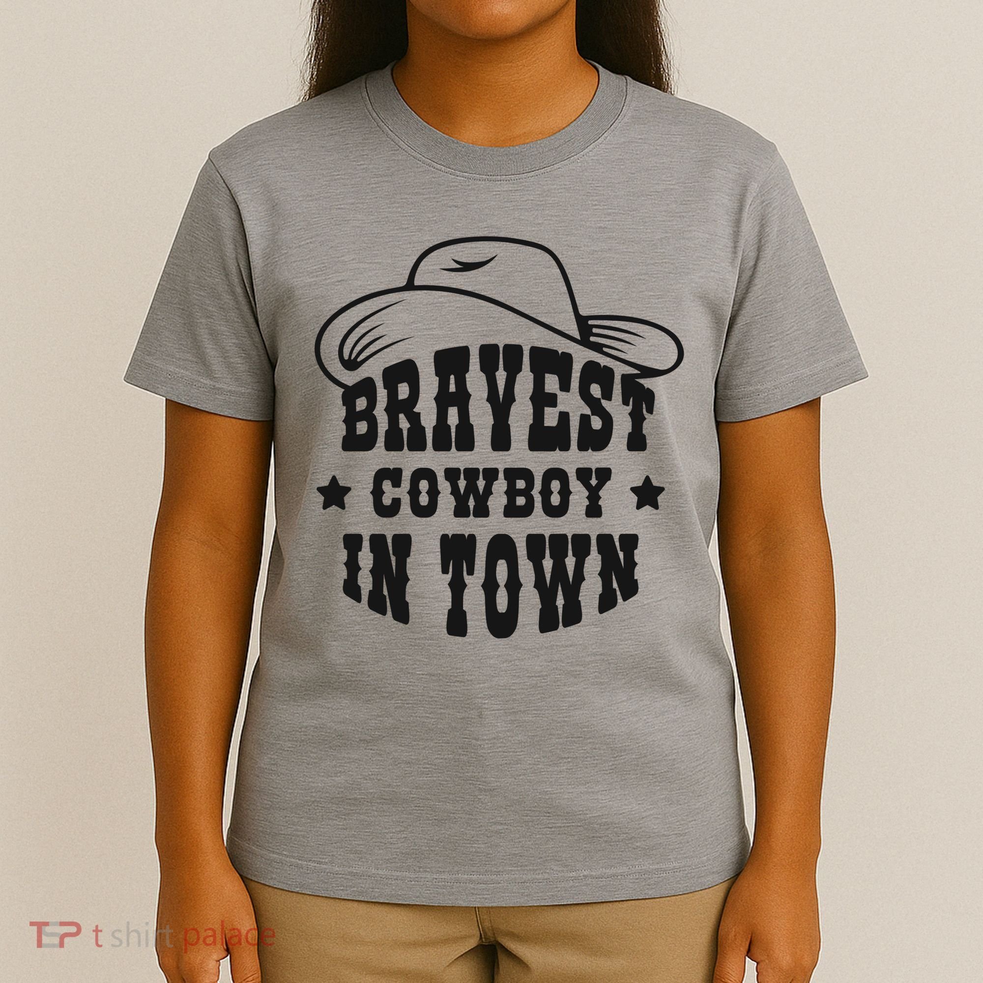 Bravest Cowboy In Town T-Shirt