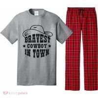 Bravest Cowboy In Town Pajama Set thumb 0