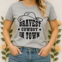 Bravest Cowboy In Town Women's T-Shirt thumb 2