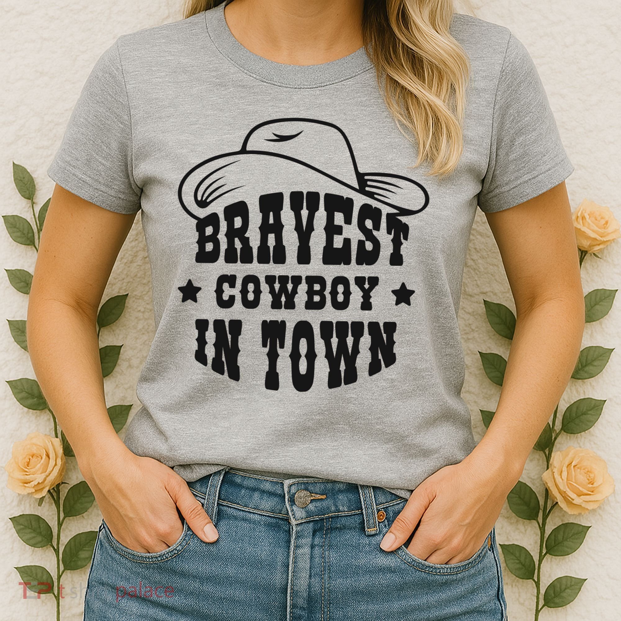 Bravest Cowboy In Town Women's T-Shirt