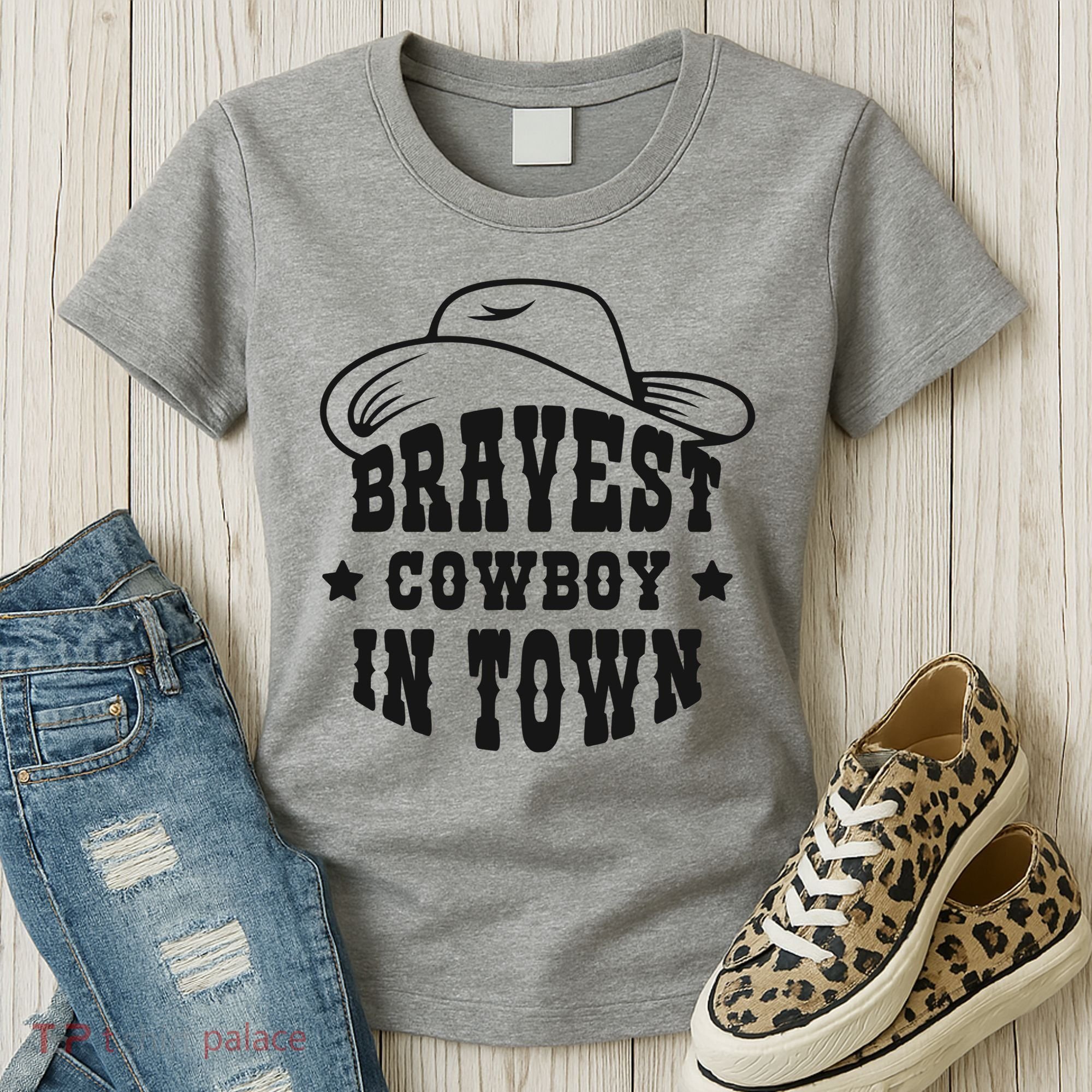 Bravest Cowboy In Town Women's T-Shirt