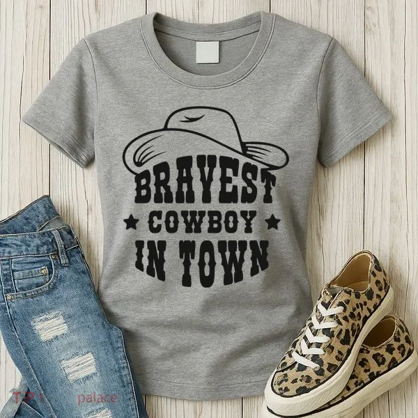 Bravest Cowboy In Town Women's T-Shirt