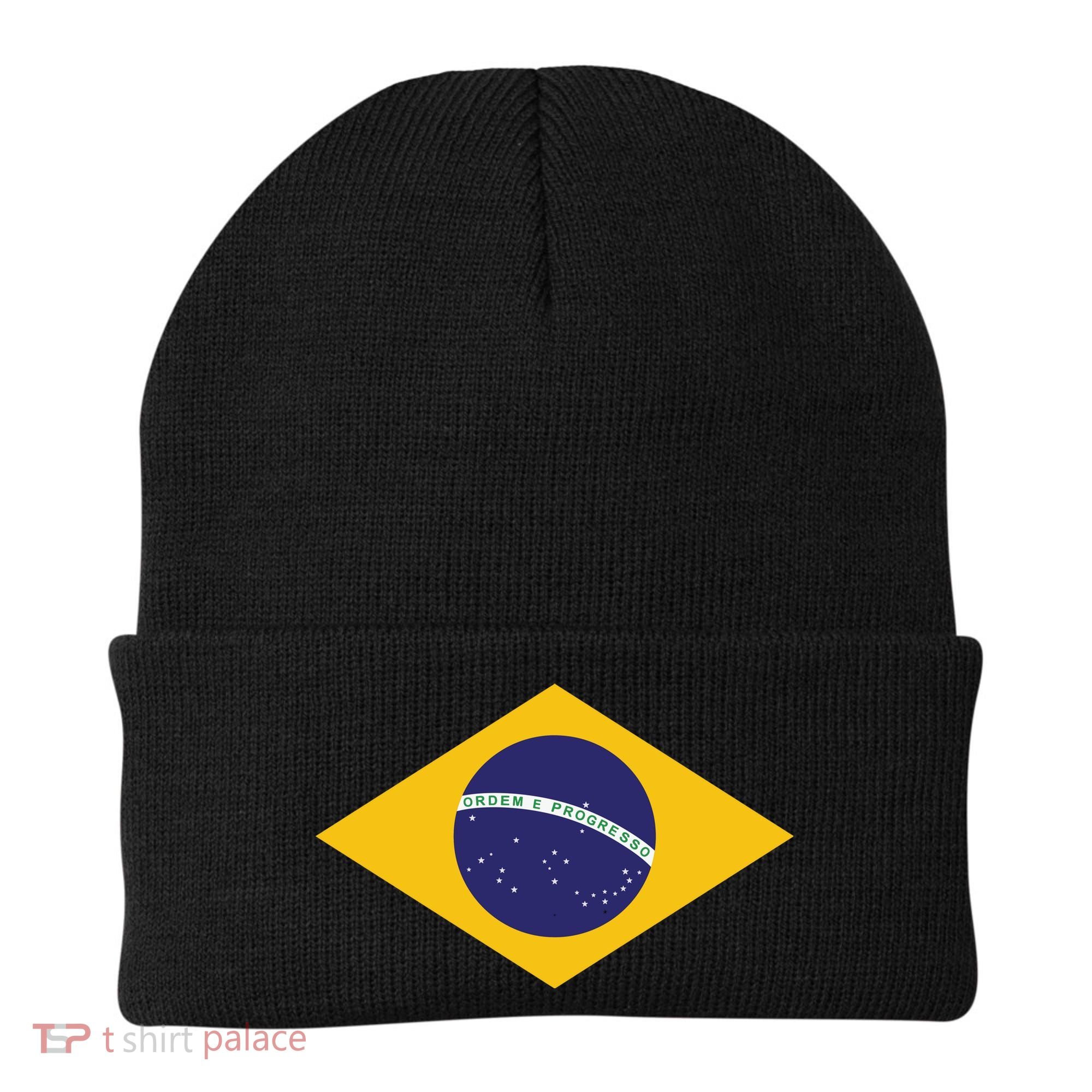 Brazil National Flag Beanie