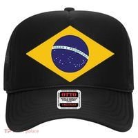 Brazil National Flag Hat thumb 0