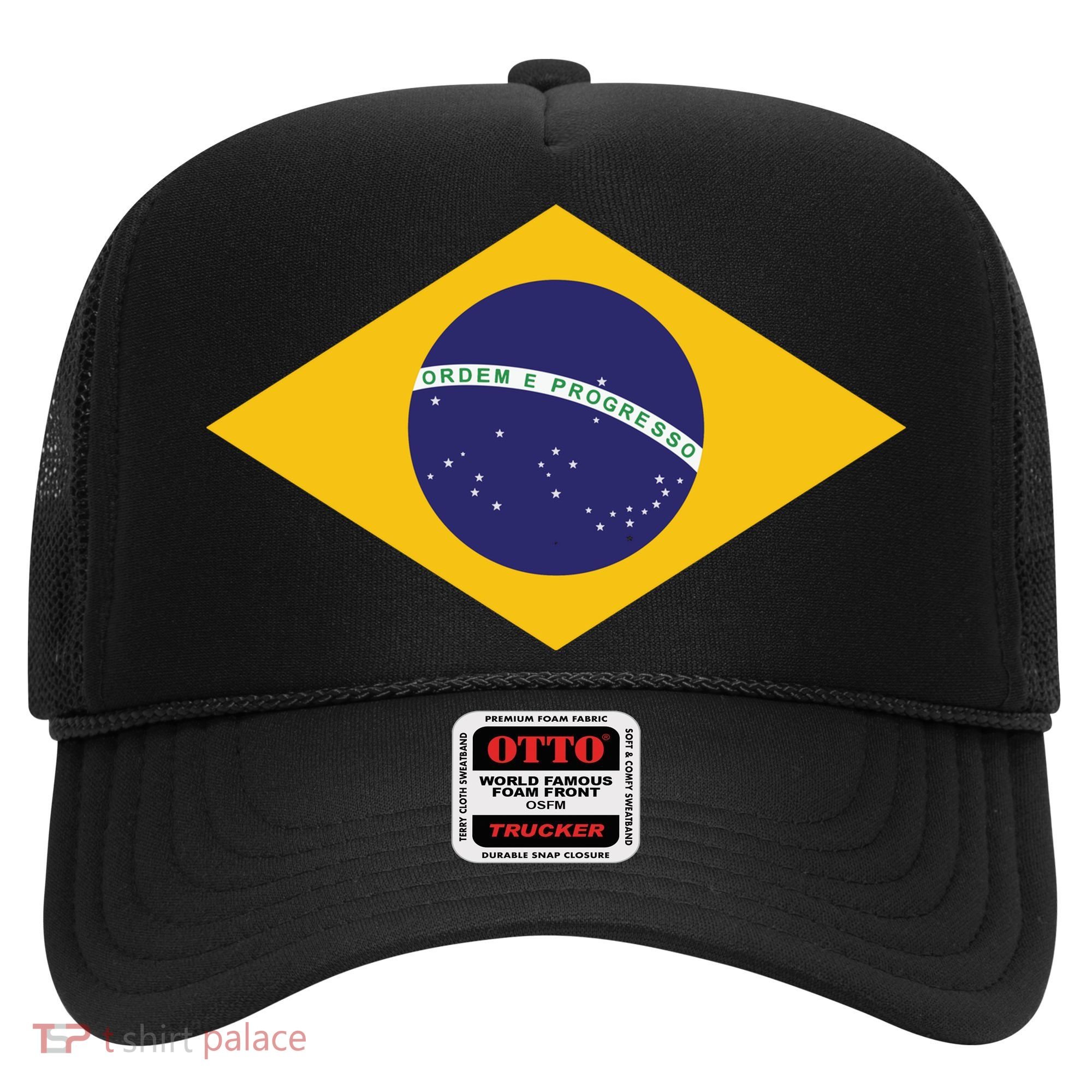 Brazil National Flag Hat