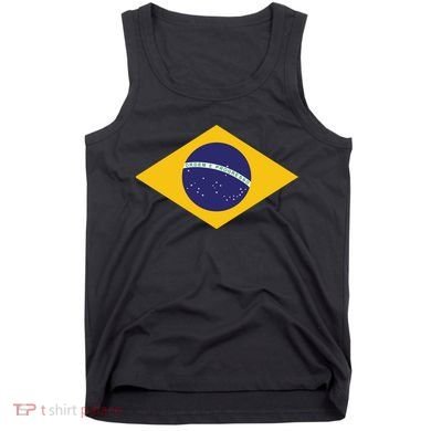 Brazil National Flag Tank Top