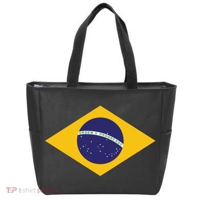 Brazil National Flag Tote Bag