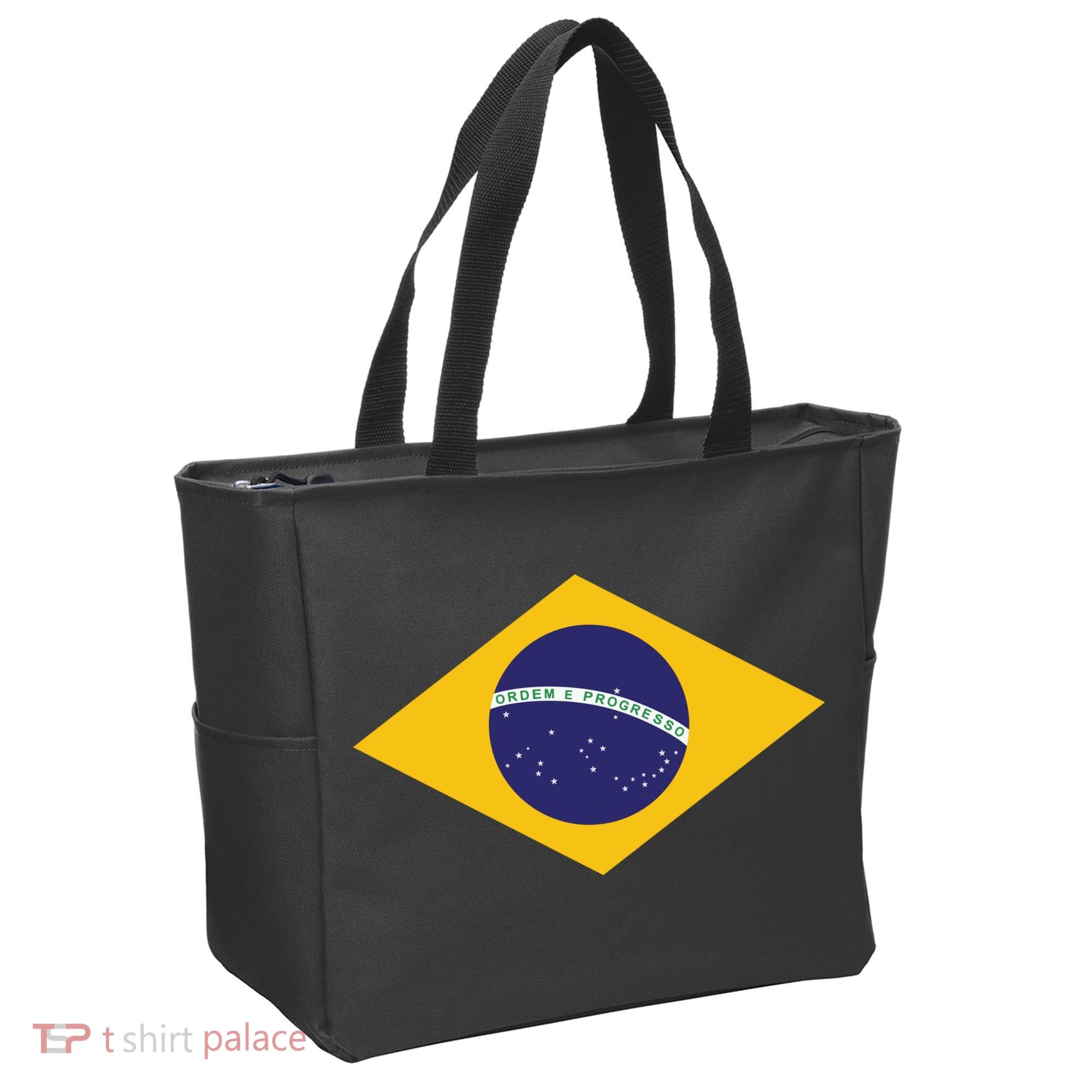 Brazil National Flag Tote Bag