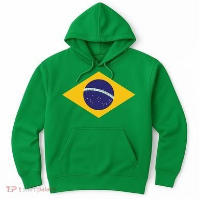 Brazil National Flag Hoodie