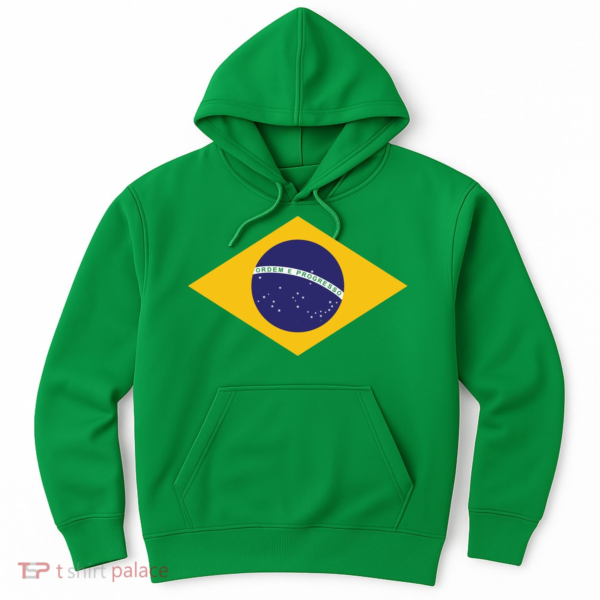 Brazil National Flag Hoodie