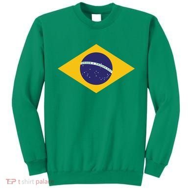 Brazil National Flag Sweatshirt