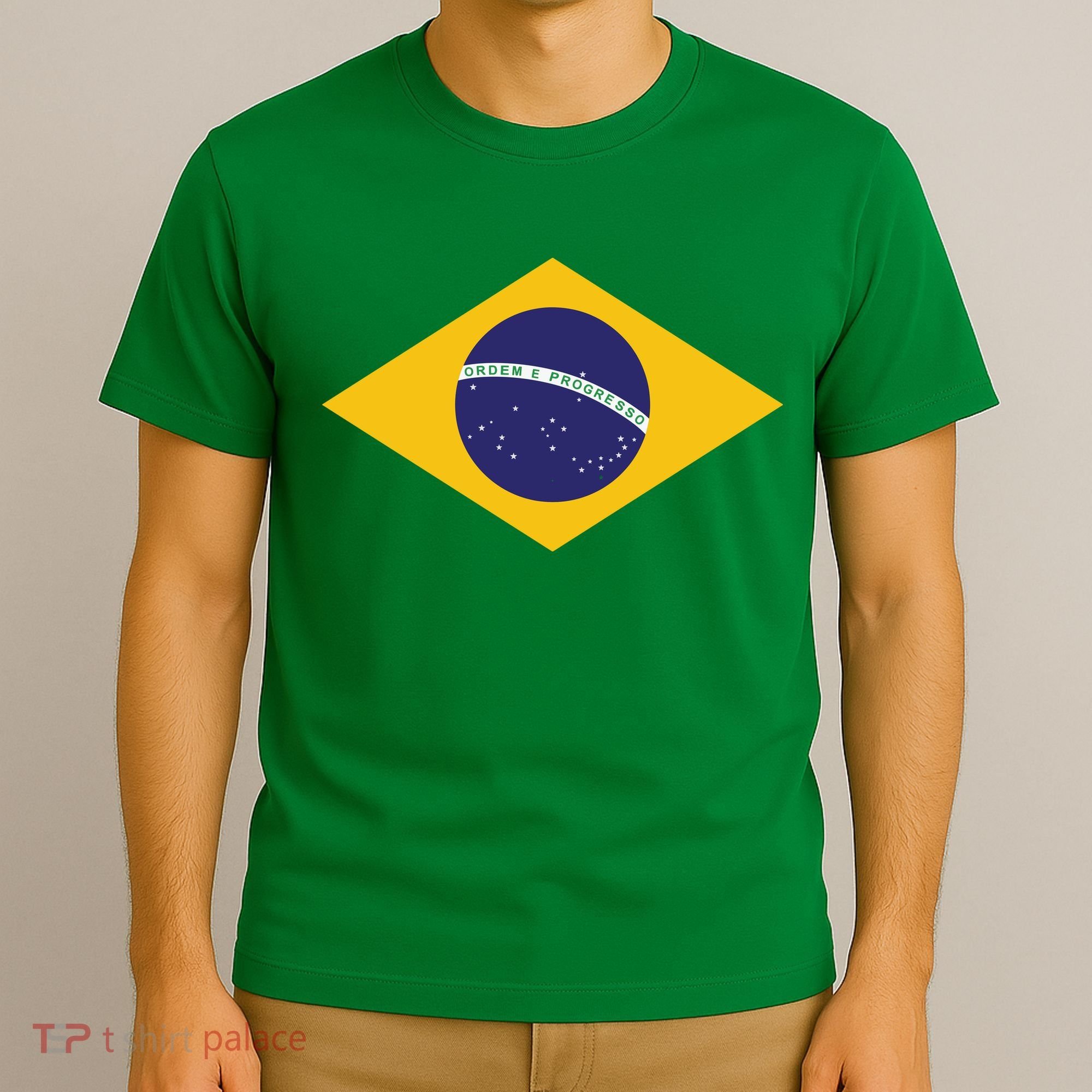 Brazil National Flag T-Shirt