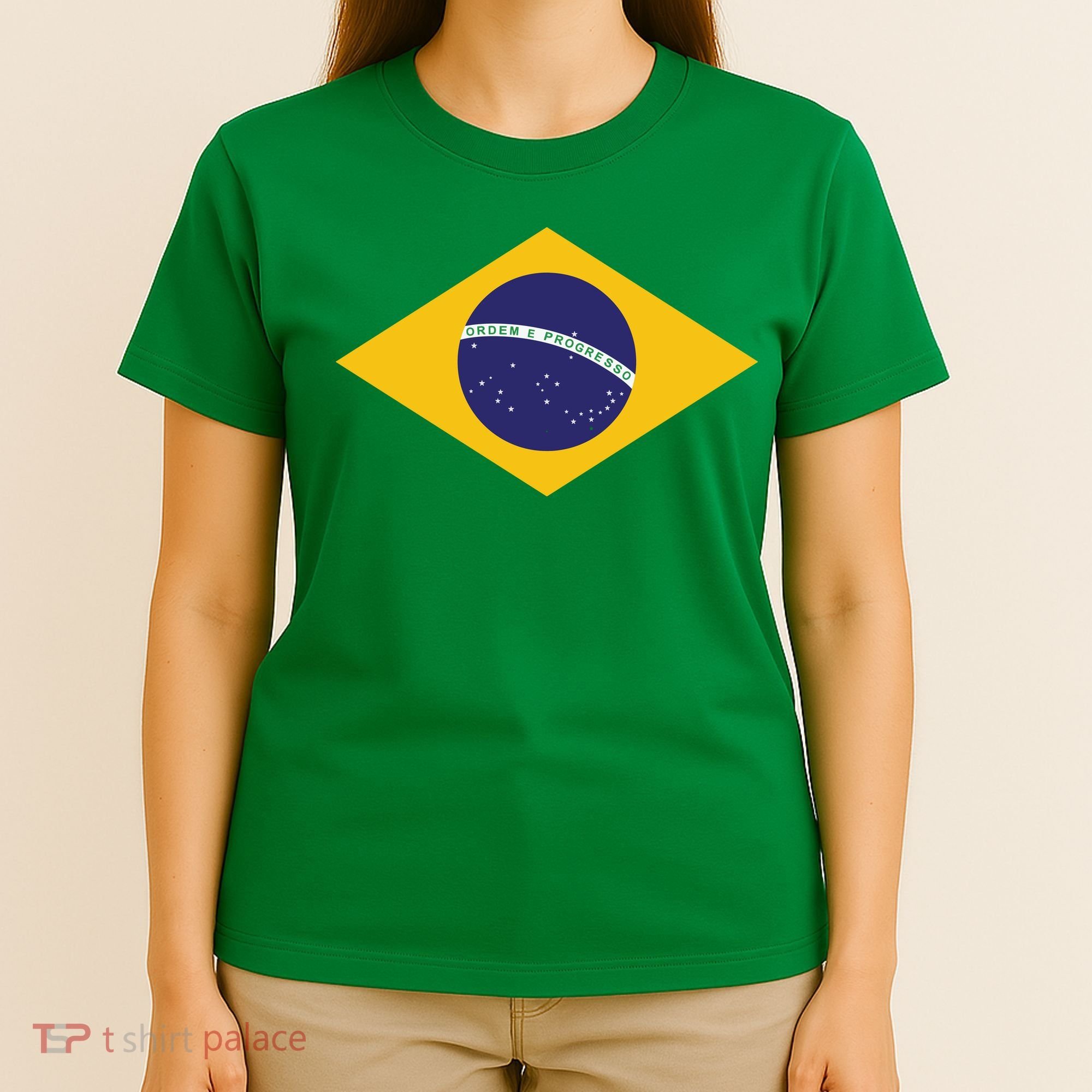 Brazil National Flag T-Shirt