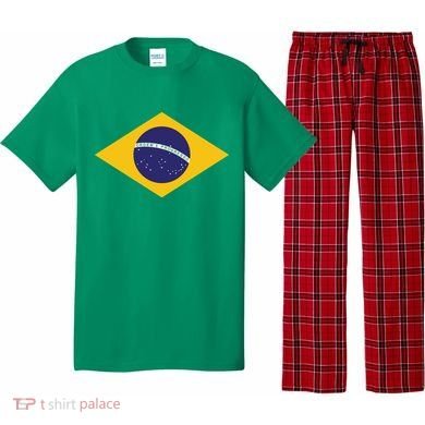 Brazil National Flag Pajama Set