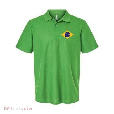 Brazil National Flag Polo