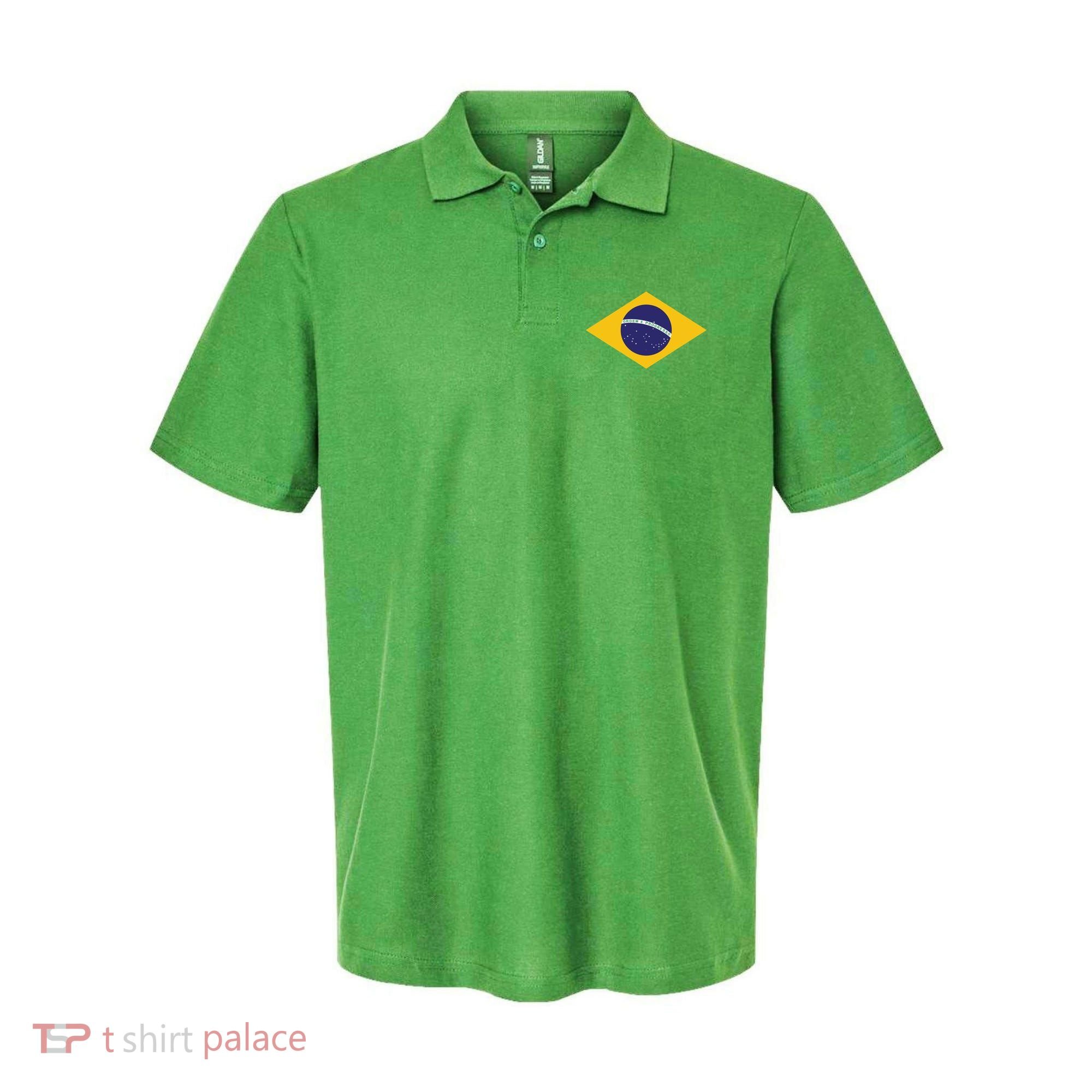 Brazil National Flag Polo