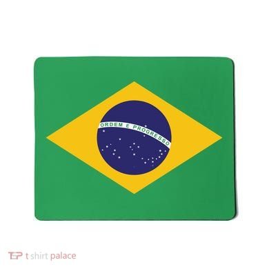 Brazil National Flag Mousepad