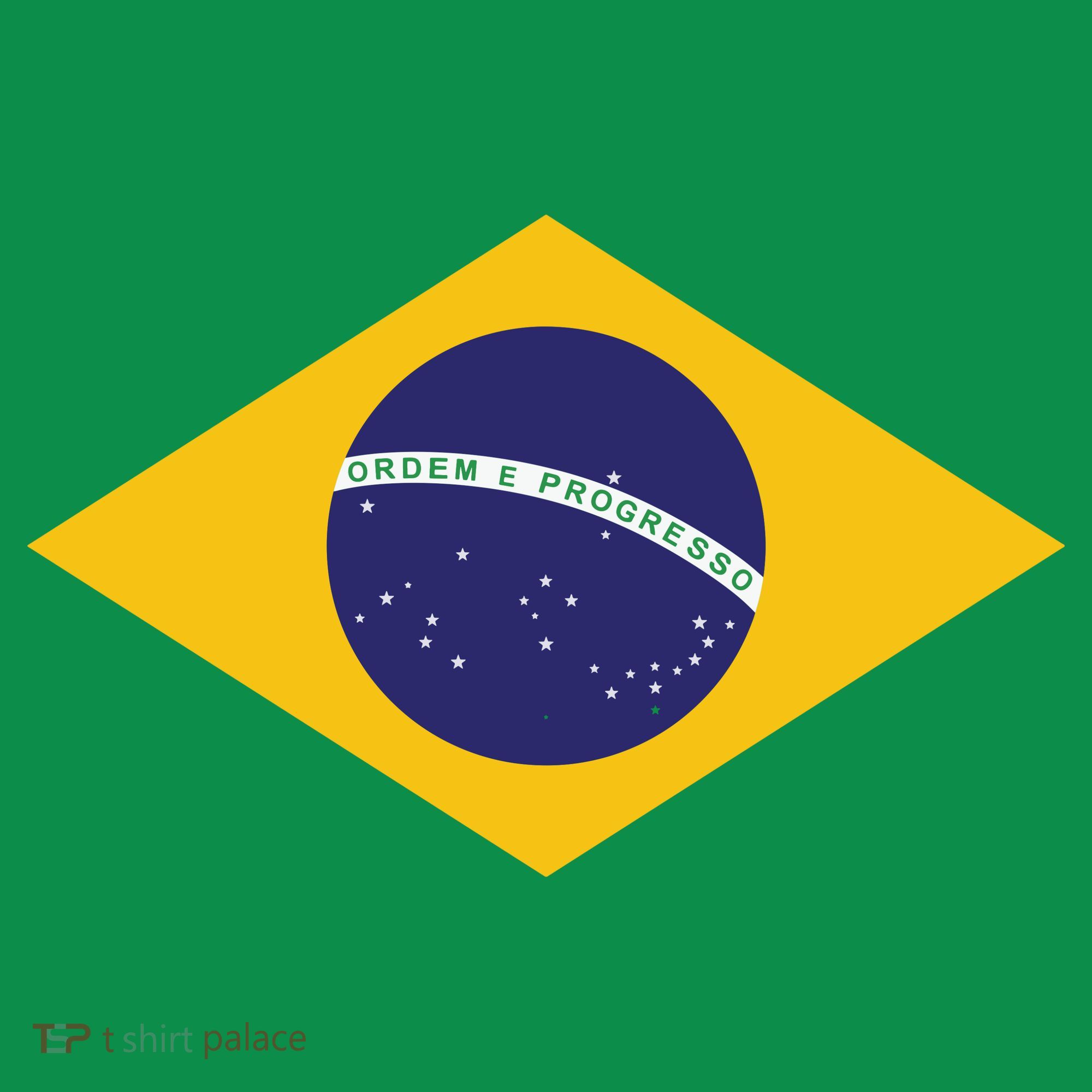Brazil National Flag Mousepad