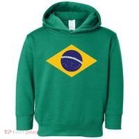 Brazil National Flag Toddler Hoodie thumb 0