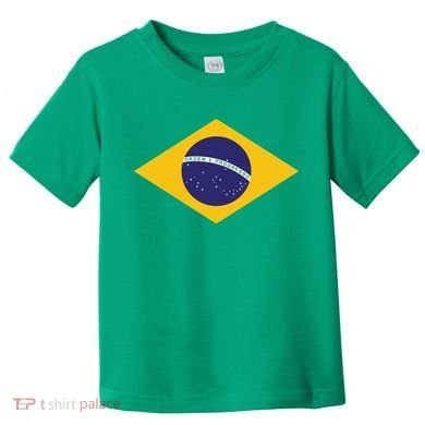 Brazil National Flag Toddler T-Shirt