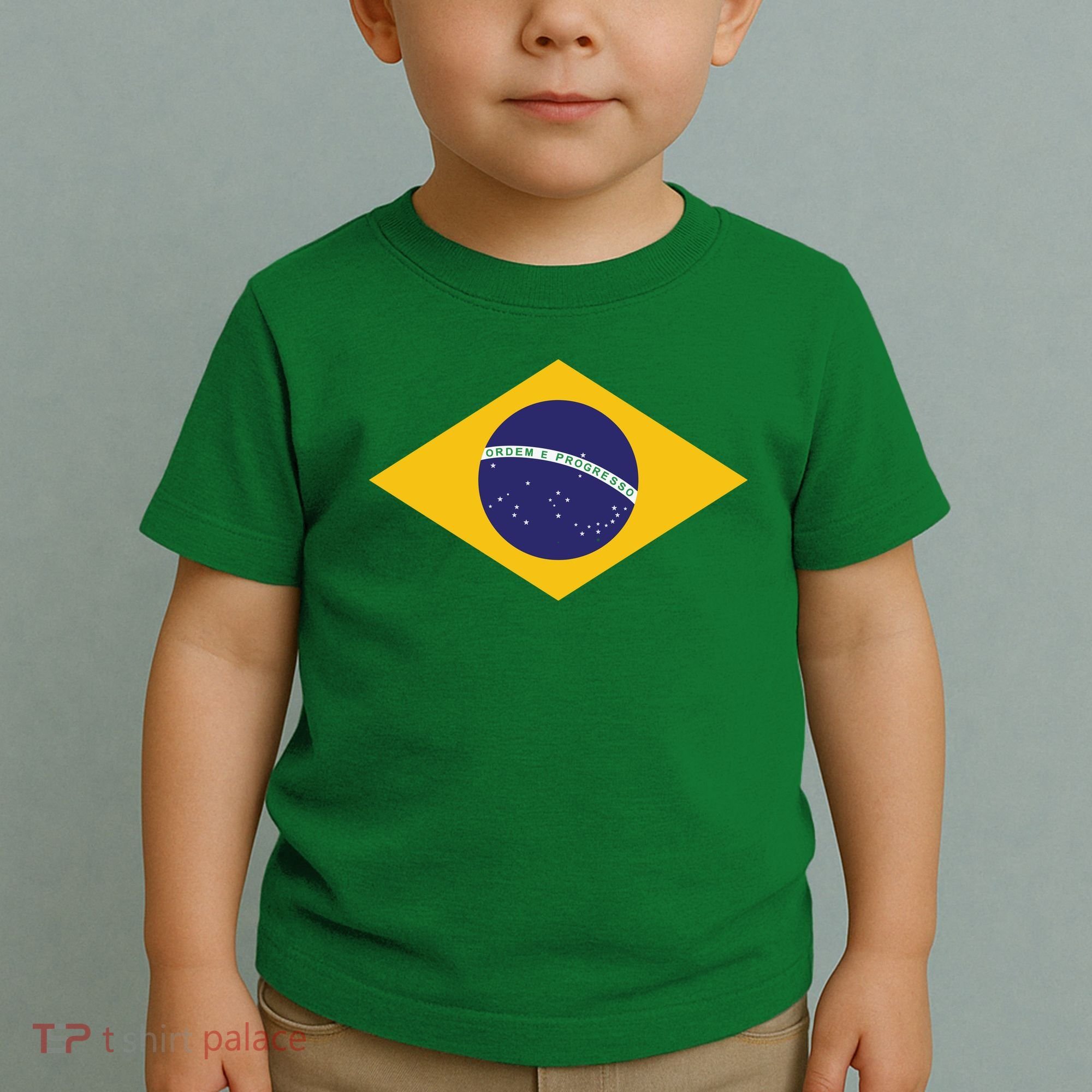 Brazil National Flag Toddler T-Shirt