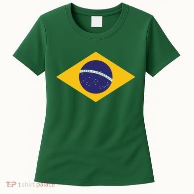 Brazil National Flag Women's T-Shirt