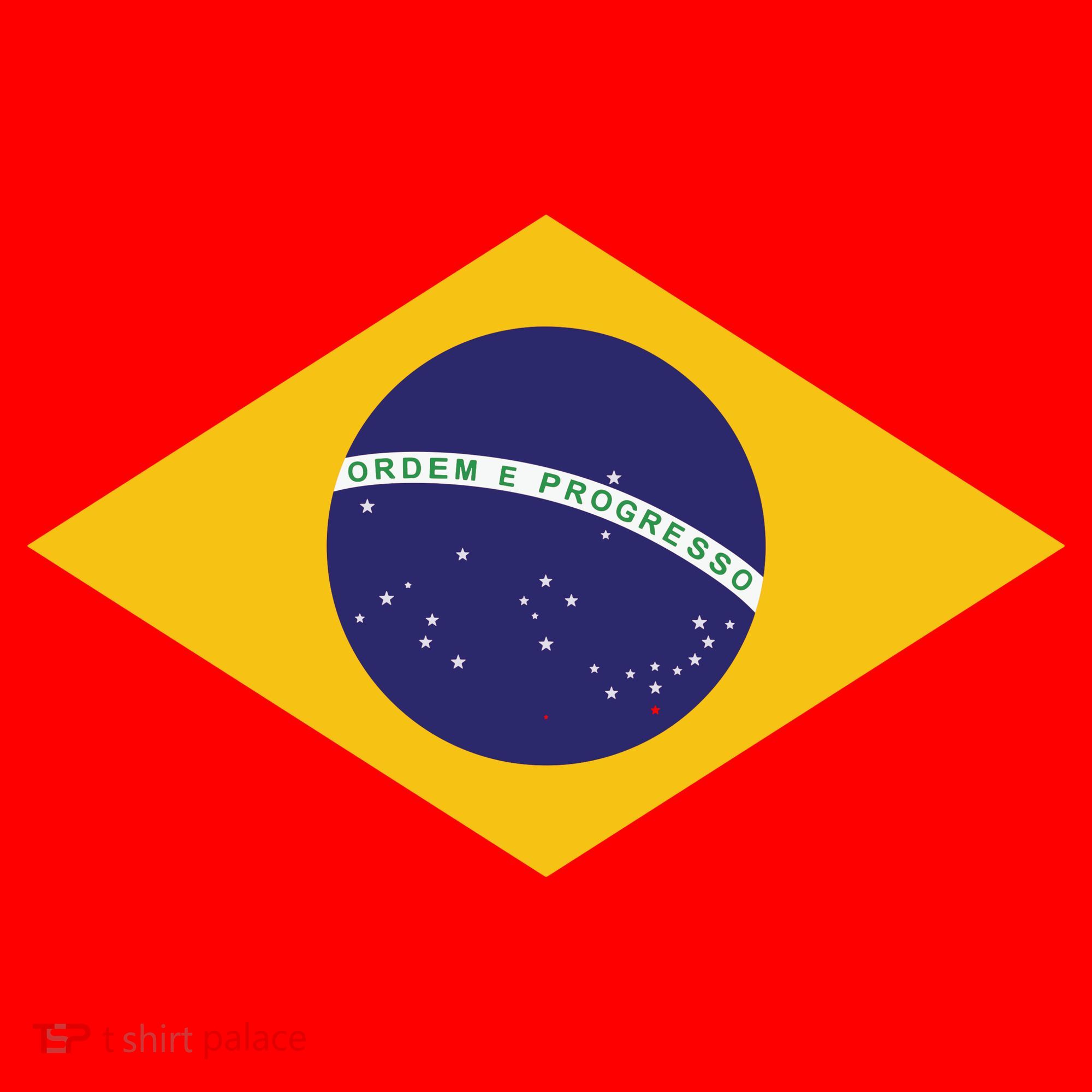 Brazil National Flag Santa Hat
