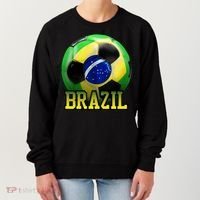 Brazil Soccer Logo Women's Sweatshirt thumb 0