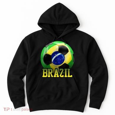 Brazil Soccer Logo Hoodie