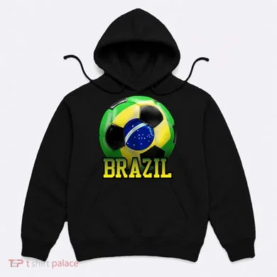 Brazil Soccer Logo Hoodie