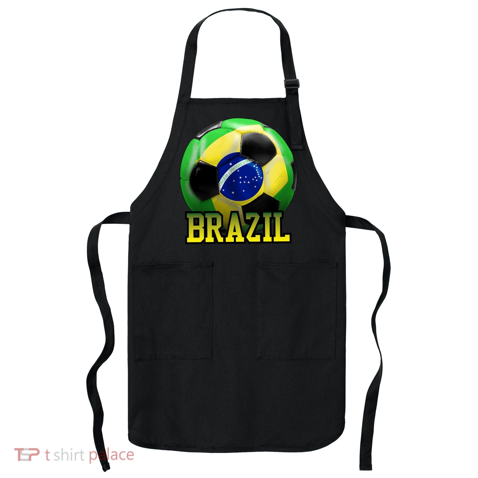 Brazil Soccer Logo Apron