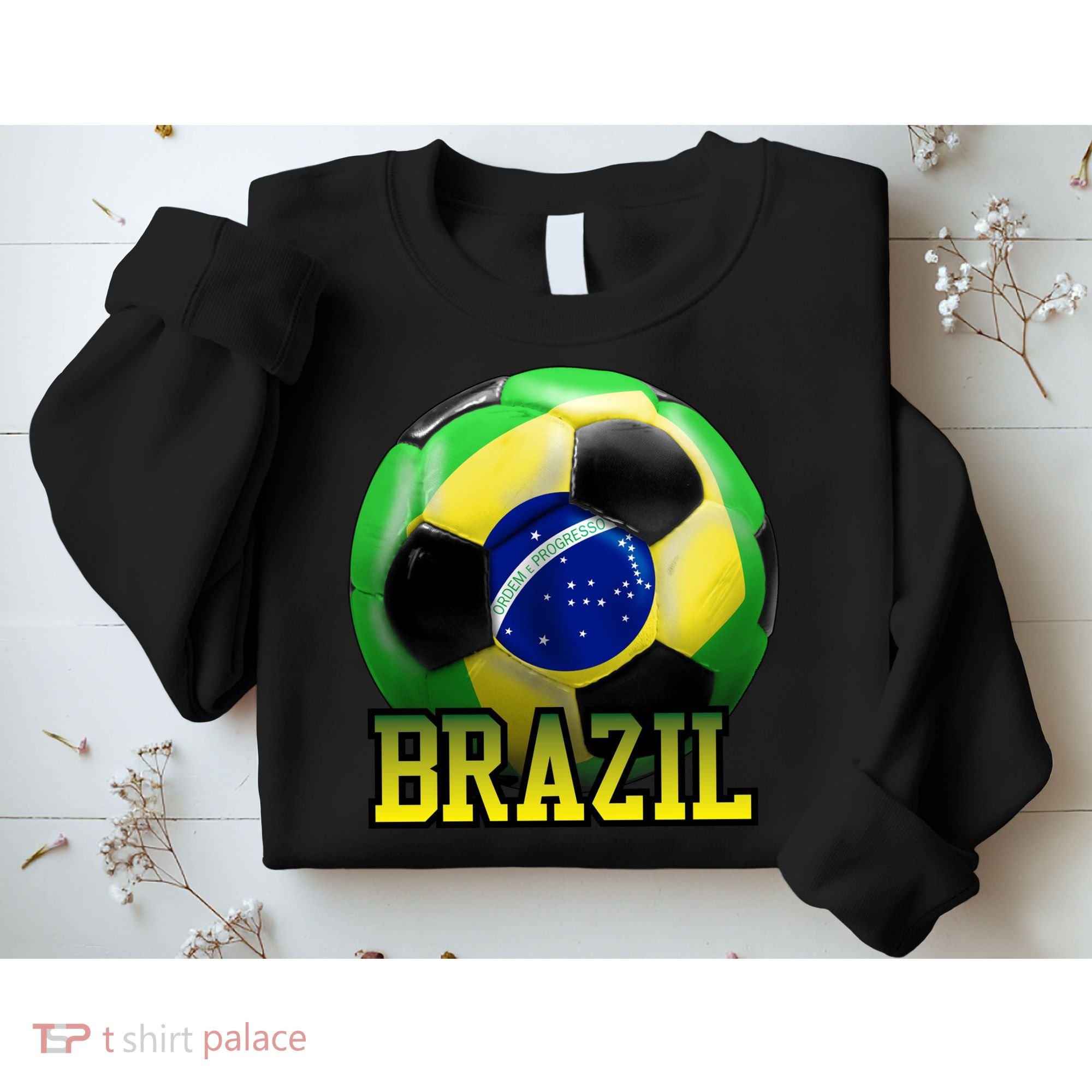 Brazil Soccer Logo Sweatshirt