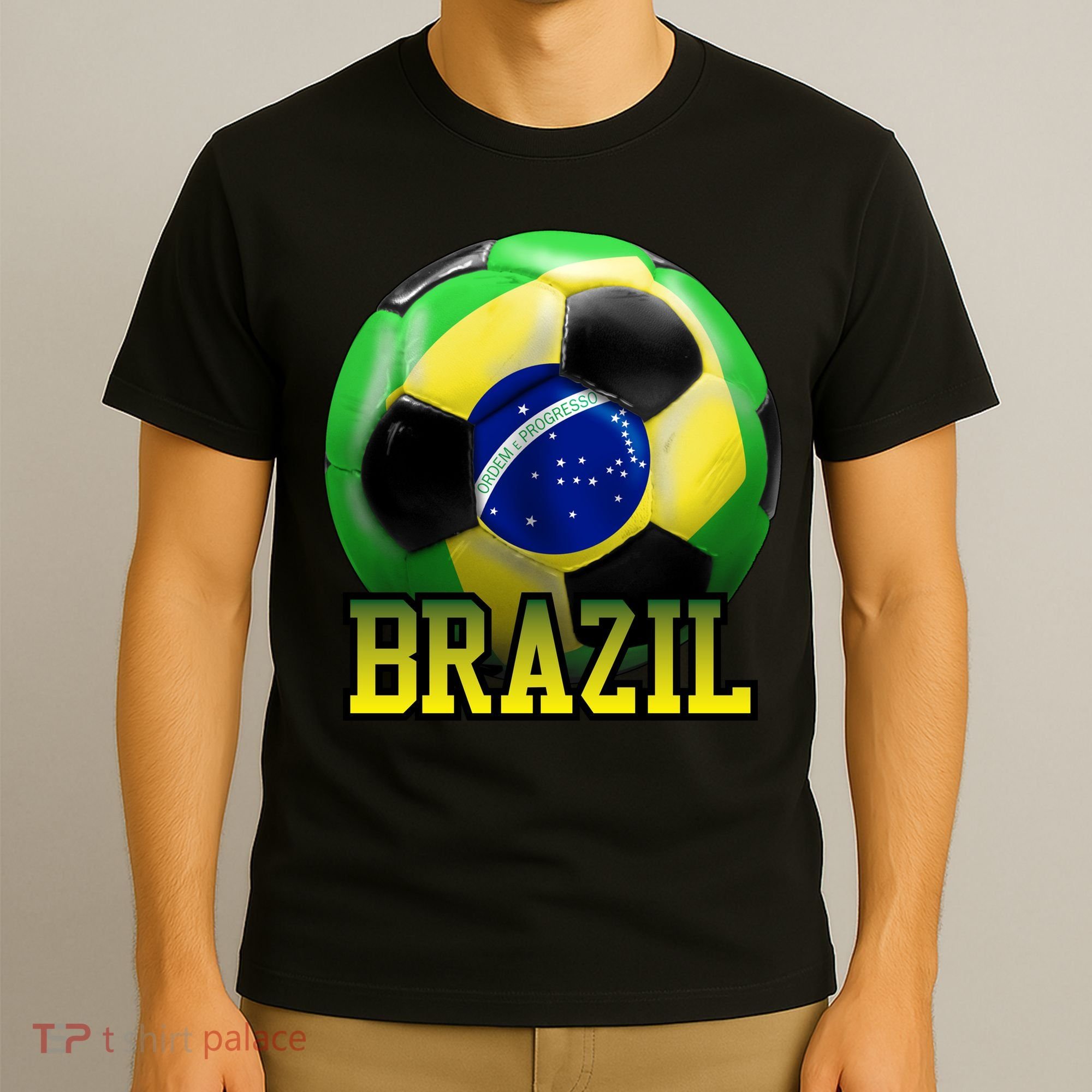 Brazil Soccer Logo T-Shirt
