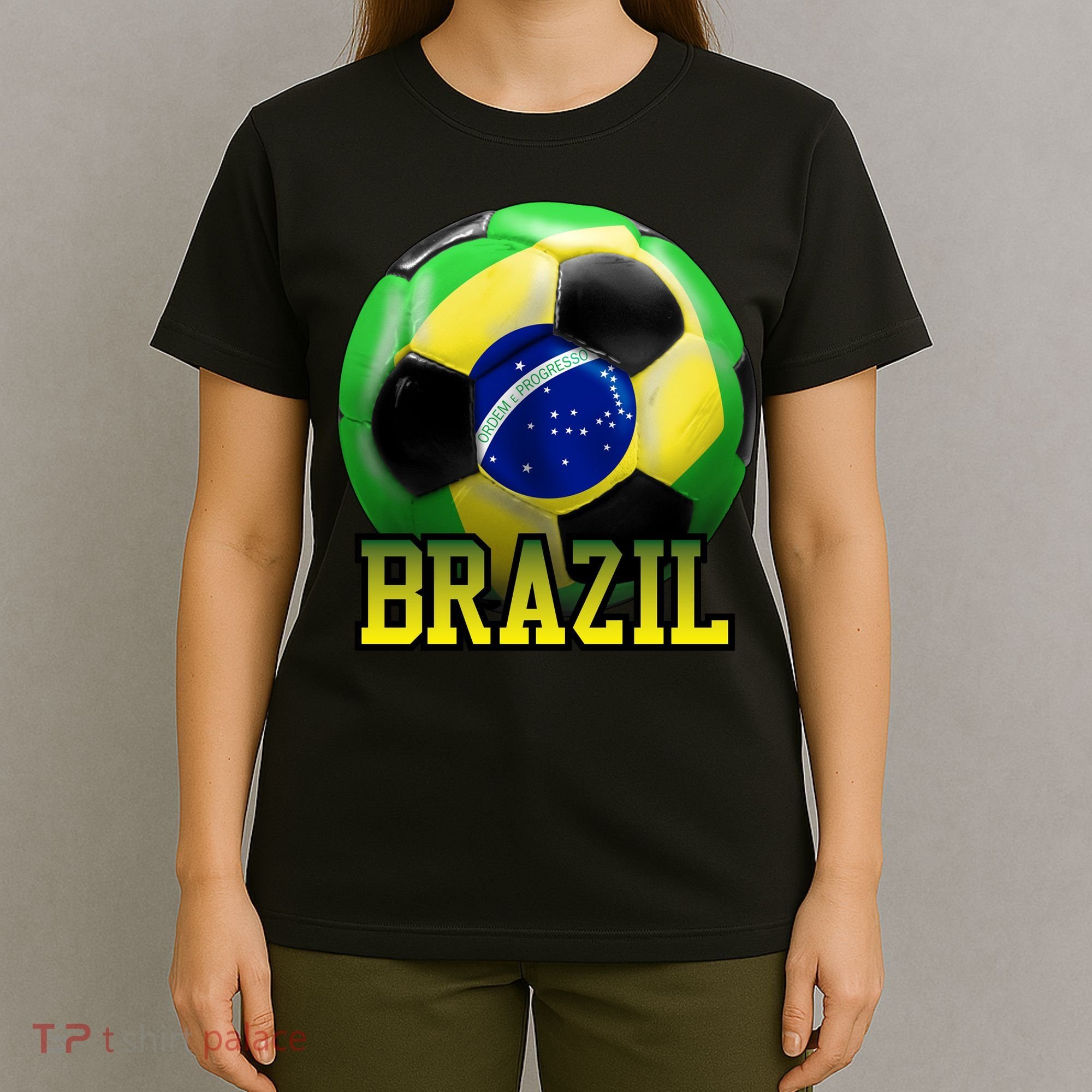 Brazil Soccer Logo T-Shirt