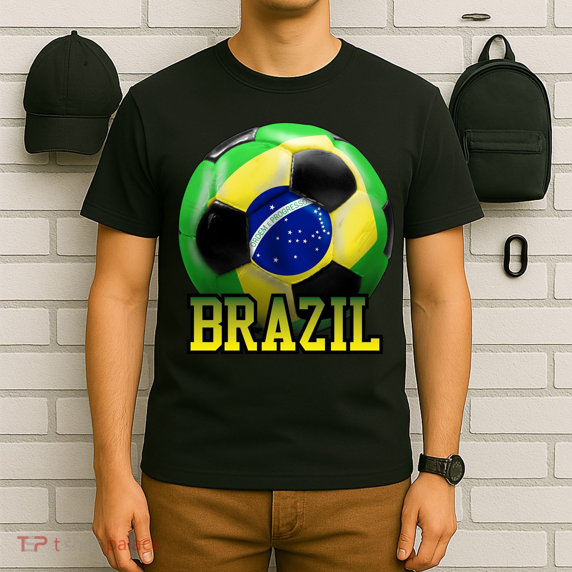 Brazil Soccer Logo T-Shirt