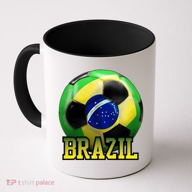 Brazil Soccer Logo Coffee Mug