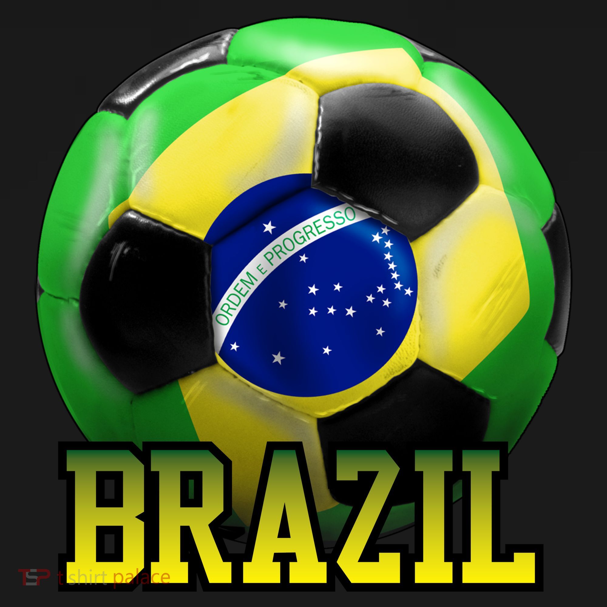 Brazil Soccer Logo Polo