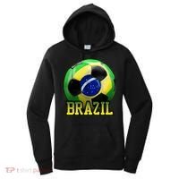 Brazil Soccer Logo Women's Hoodie thumb 0