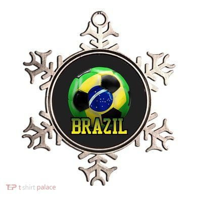 Brazil Soccer Logo Ornament