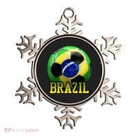 Brazil Soccer Logo Ornament thumb 0