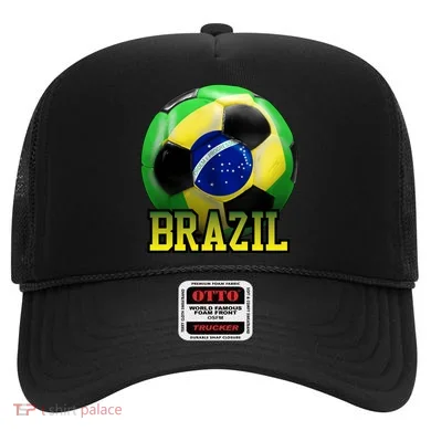 Brazil Soccer Logo Hat